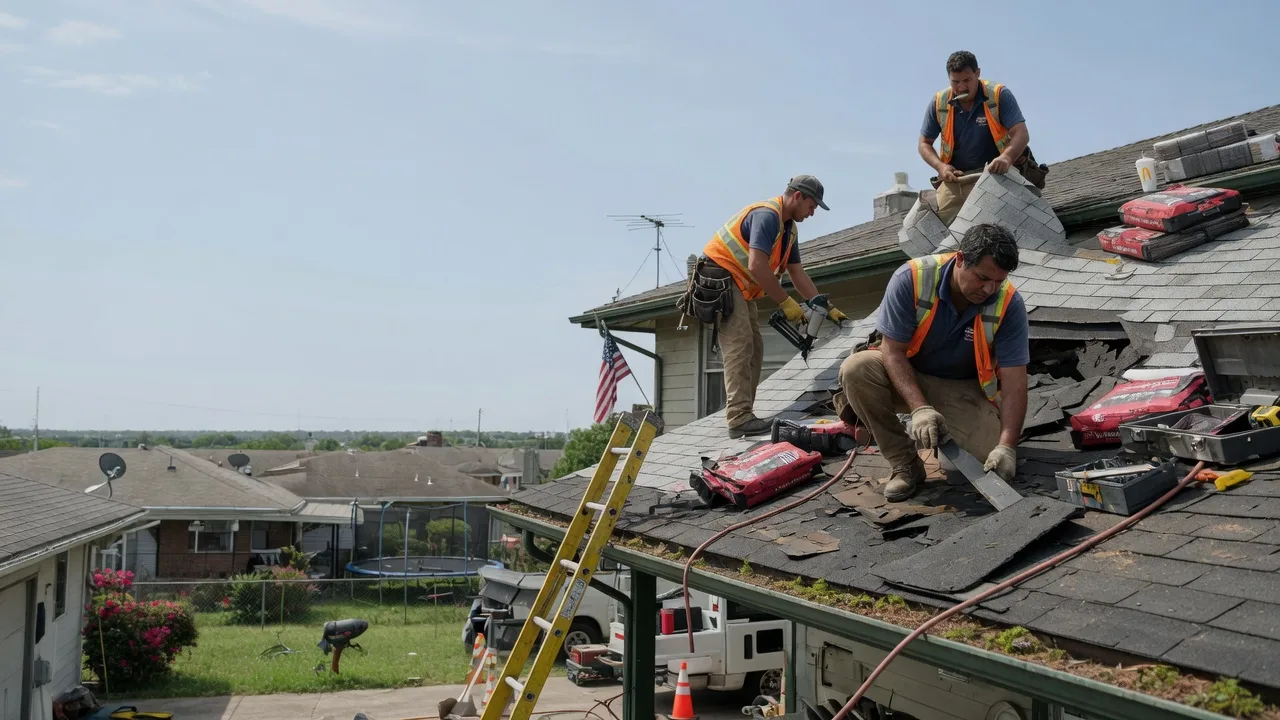 Roof Repair in Bixby, OK near me